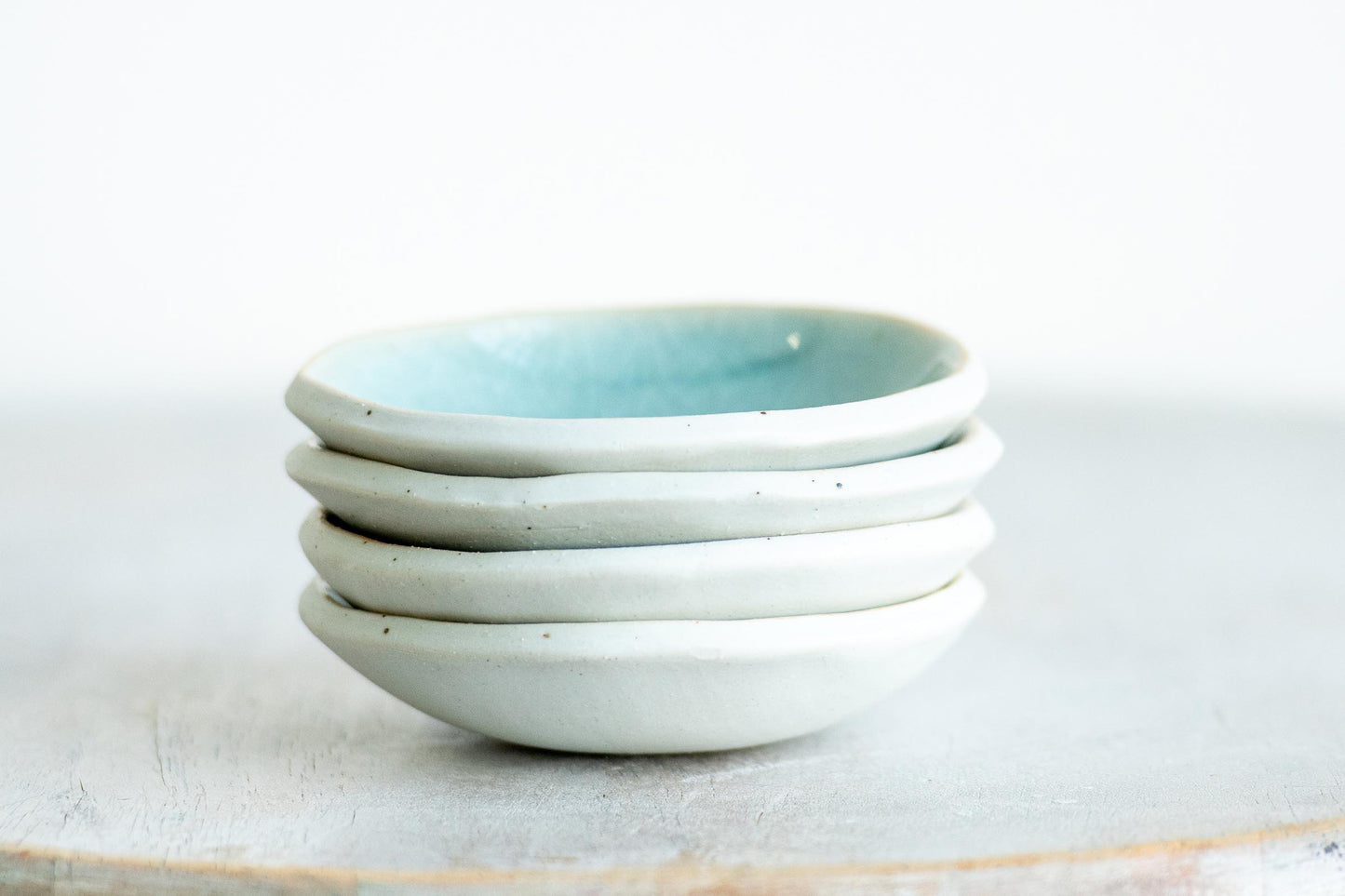 small porcelain tchotchke trays