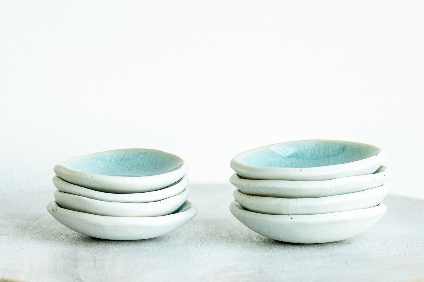 small porcelain tchotchke trays