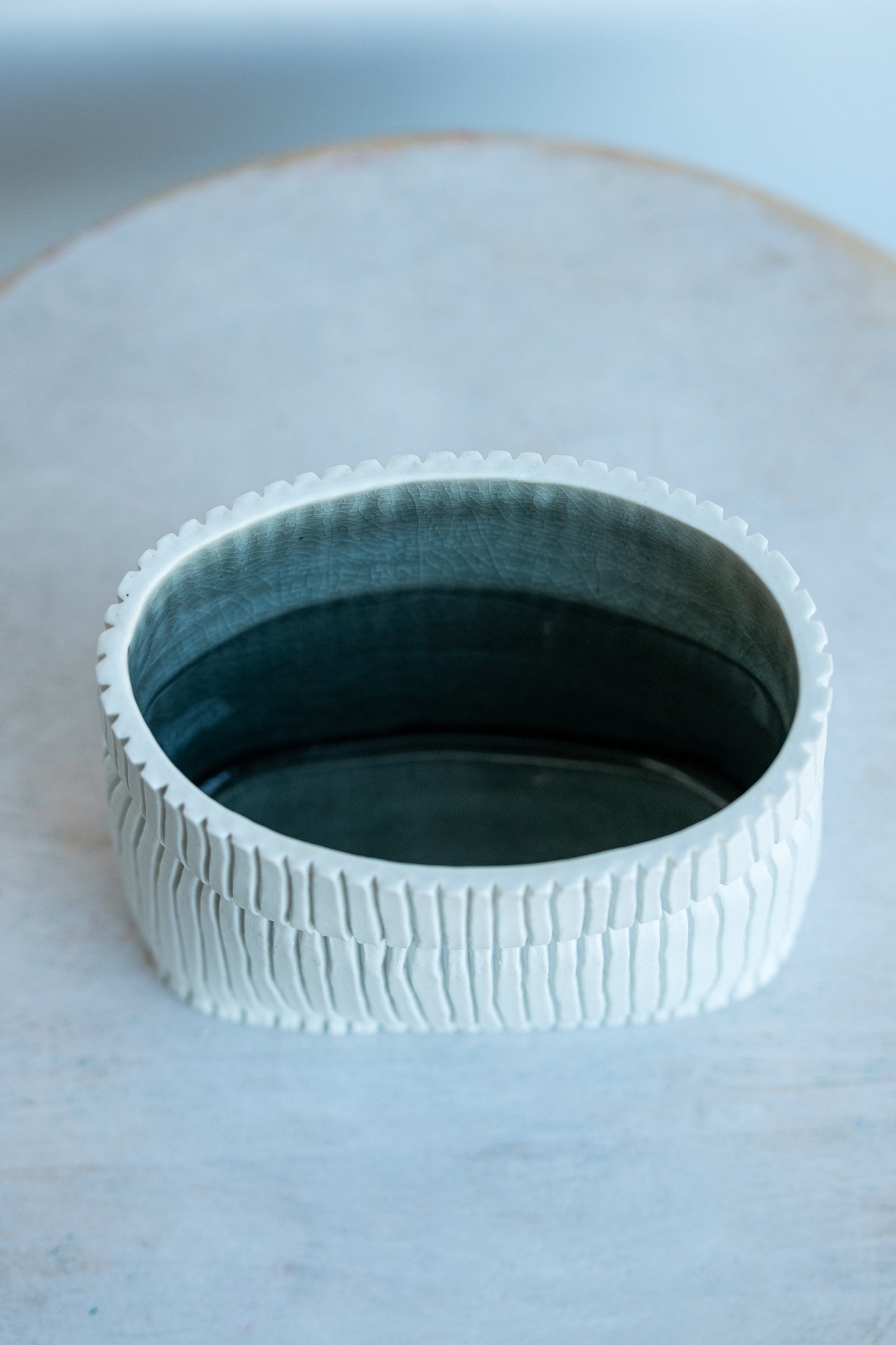 gordo groovy porcelain vase