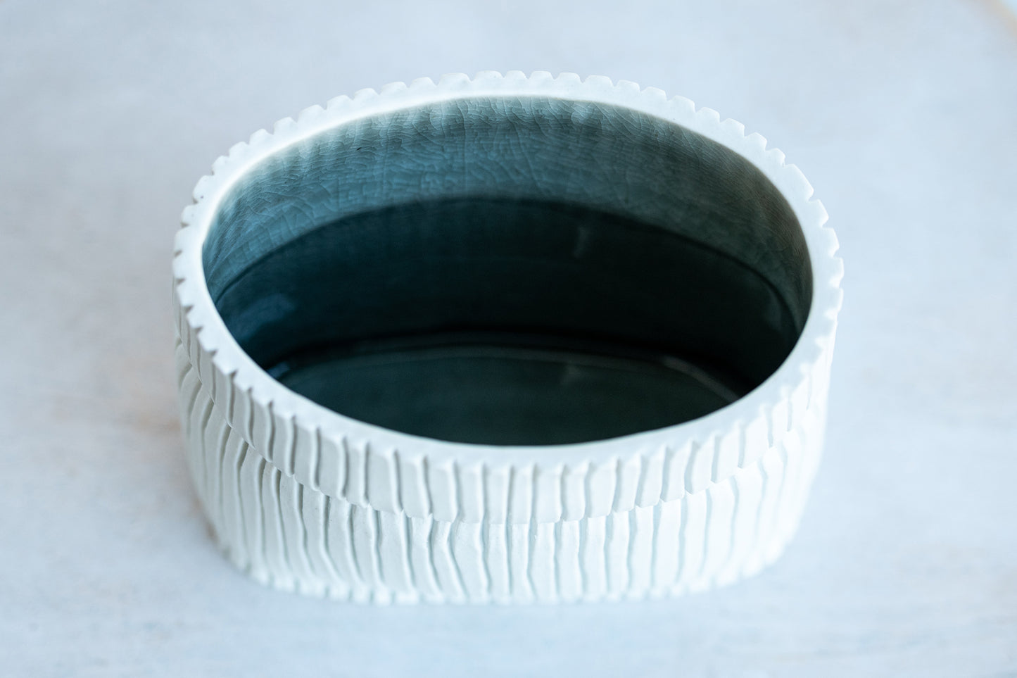 gordo groovy porcelain vase