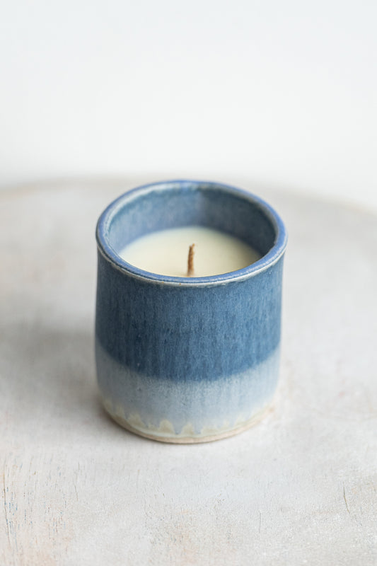 purple haze underdog stoneware candle
